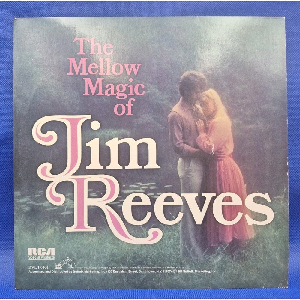 The Mellow Magic of Jim Reeves Vinyl LP 1981 RCA Records